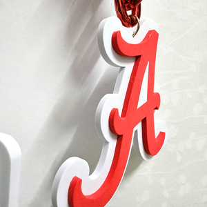 Personalizar NCAA equipo College Logo de gran tamaño 3D EVA espuma collar Alabama fútbol Fan cadena Fanfave Fanchains - Product Image 5