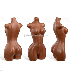 하프 바디 란제리 여성 마네킹 섹시한 BBL 매력적인 마네킹 플라스틱 여성 상체 큰 흉상 미국 마네킹 - Product Image 4