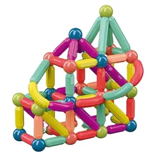 Bastoncini magnetici giocattolo di intelligenza per bambini giochi da tavolo creativi da tavolo