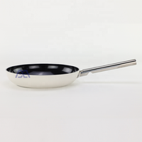 AXA Set peralatan masak antilengket keramik, 8 buah Set peralatan masak, induksi & pencuci piring, panci dan panci tahan gores aman dengan tutup kaca, putih