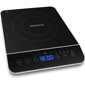Aigostar fornello a induzione portatile con pannello a sfioramento, 2000W - Product Image 1