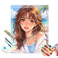 Promotion : Peinture Diamant 5D DIY Complète pour Portrait de Fille, Art Mural pour Décoration Intérieure