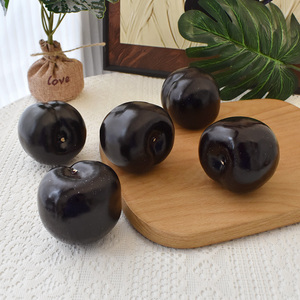 Modelo de Fruta Artificial de Ciruela Negra para Decoración Navideña del Hogar y Accesorios de Fotografía - Product Image 6
