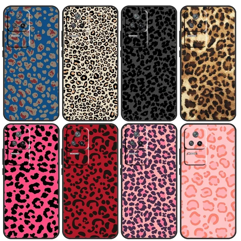 1000+ design Custom Leopard Print Silicone UV Printing Sublimation Case for Xiaomi Redmi Note 11S 11T 10S 12 13 14 POCO X6 C65