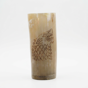 Gobelet en corne naturelle pour articles cadeaux haut de gamme et commerce de gros - Product Image 1