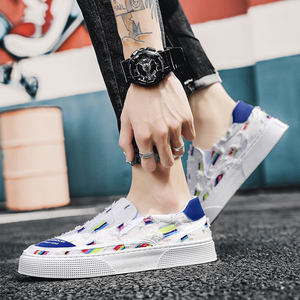 Zapatos De Lona azules Zapatos De Lona A <span class=keywords><strong>La</strong></span> Moda Zapatos De Lona Para Hombre - Product Image 6