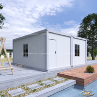 Maison conteneur moderne démontable pour hôtels et villas – Construction en acier et panneaux sandwich – Solution de construction rapide