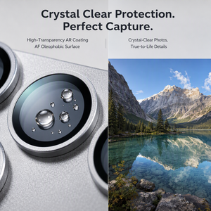 Protector de Lente de Cámara con Soporte, Cristal Templado 9H HD Transparente, para Vendedores de Comercio Electrónico al por Mayor, para <span class=keywords><strong>iPhone</strong></span> 17/18 <span class=keywords><strong>Pro</strong></span> y <span class=keywords><strong>Pro</strong></span> <span class=keywords><strong>Max</strong></span> - Product Image 3