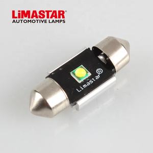 หลอดไฟ <span class=keywords><strong>LED</strong></span> สำหรับรถยนต์ของ Limastar มีชิปพลังงานสูง31มม. C5W หลอดไฟสีน้ำเงิน6418 - Product Image 2