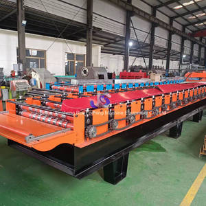 Kim loại màn trập khung cửa cán tạo thành máy thép hồ sơ Con lăn màn trập cửa khung hình thành máy - Product Image 2