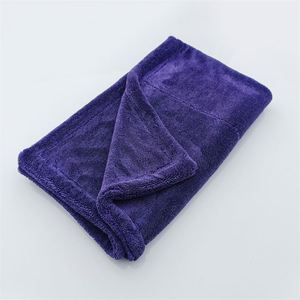 Serviette de séchage épaisse en microfibre écologique à double boucle torsadée 1200 g/m² pour l'entretien automobile et l'utilisation en extérieur - Product Image 4