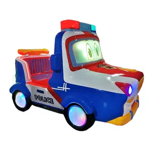 çocuk polis arabası video Suppliers-Yeni varış jetonlu oyunlar video oyunları 3D küçük çocuk arabası ile araba yarış oyunları salıncak makinesi çocuklar için