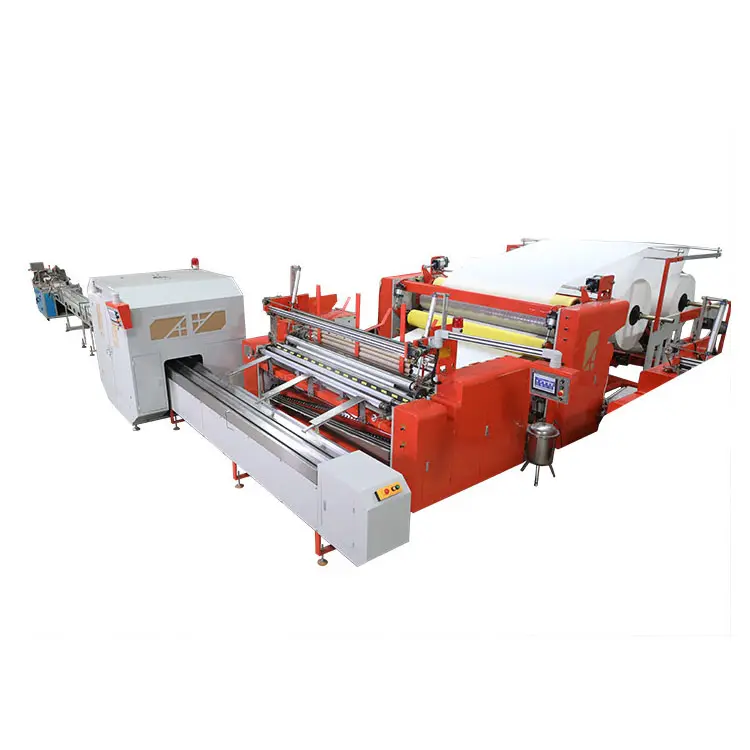 Los proveedores de China perforación y rebobinado máquina de fabricación de papel higiénico de los precios