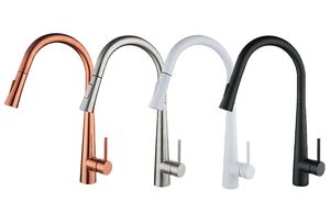 Moderne Gunmetal Gris 360 Rotation 3 Moule Pulvérisateur Torneira Gourmet Chaud Froid Mélangeur Cascade Robinet De Cuisine Avec Arrêt - Product Image 5