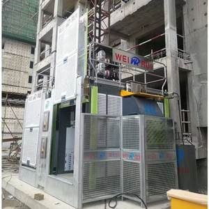 Diskon besar <span class=keywords><strong>2025</strong></span> WEIRUI SC200/200 kerekan bahan konstruksi kandang tunggal/ganda - Product Image 4