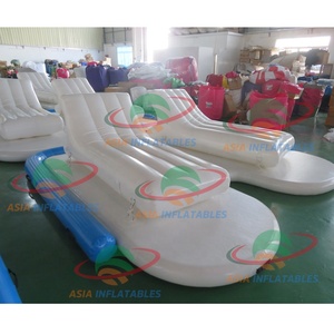 <strong>Inflatable</strong> Air <strong>Mat</strong>, <strong>Inflatable</strong> Floating Island Pool <strong>Float</strong> Water Bar Lazy River <strong>Lounges</strong> - Product Image 4