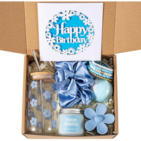 Coffret Cadeau Souvenir Saint-Valentin Nouvel An - Tasse en Papier Personnalisée Imprimée UV, Bracelet Diffuseur d'Arômes, Boîte Cadeau Créative LX