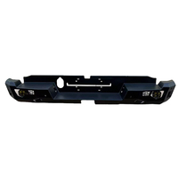 Pare-chocs arrière et barre de protection BYD Shark6 en acier inoxydable de haute qualité avec éclairage LED, finition polie, accessoires tout-terrain 4x4 à fixer par boulons