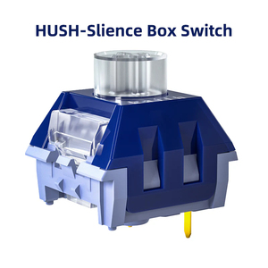 Interruptor de Teclado Kailh Box Deep Sea, Silencioso, Lineal, Personalizable, Compatible con Interruptores de Teclado Mecánico Cherry MX SMD de 5 Pines <span class=keywords><strong>GK61</strong></span> - Product Image 2