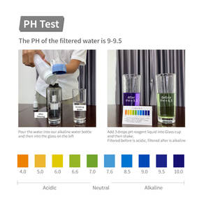 Bouteille de filtre à eau Desert <span class=keywords><strong>Island</strong></span> Survive Outdoor Sport la plus populaire Bouteille de filtre à eau en matériau écologique - Product Image 5