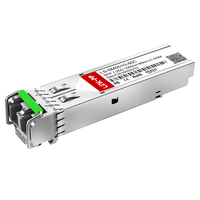 Module SFP-1G-EX-80 compatible Arista 1000BASE-ZX 1G monomode 1550nm 80km longue portée 1.25G émetteur-récepteur optique