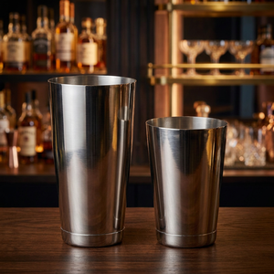 High Quality Eco-Friendly Modern Stainless Steel Cocktail Shaker Set <b>Bar</b> <b>Accessories</b> <b>for</b> Certified Bartenders <b>Home</b> Use Best - Product Image 3