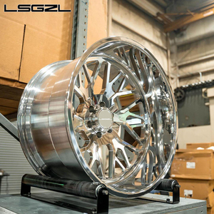 Llanta de aleación de plato profundo todoterreno forjado Lsgzl 16 -- 30 pulgadas 8x170 5x139,7 6x139,7 Monoblock personalizado para rueda de coche de camioneta C10 F150 - Product Image 1