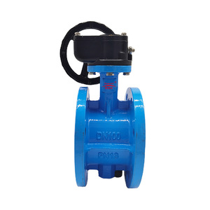 Yomtey Butterfly Valve Flanged Rubber Soft Seal 2020HB Water Use Adjust Switch Type - Product Image 3