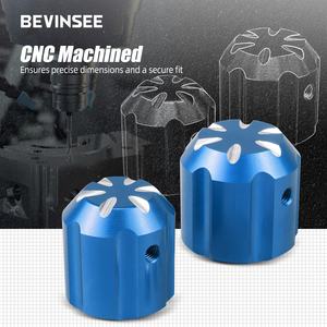 Capuchon de protection pour valve de service de climatisation en aluminium BEVINSEE # 3C0820581 pour <span class=keywords><strong>Audi</strong></span> <span class=keywords><strong>TT</strong></span>/TTS Coupé/Roadster 8J 2007-2014 - Product Image 4