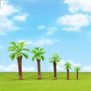 Bandeja de arena de cocotero moderna en miniatura, modelo de plástico, decoración de paisaje Tropical para comercio exterior, venta al por mayor - Product Image 3