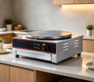 <span class=keywords><strong>Crêpière</strong></span> Électrique Ronde Professionnelle Automatique Grande Capacité pour Restaurant Commercial – Prix Abordable - Product Image 3