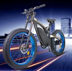 BISON26 – cadre à suspension complète pour vélo électrique, freins hydrauliques, gros pneu, 1000w s tealth bomber, le plus populaire