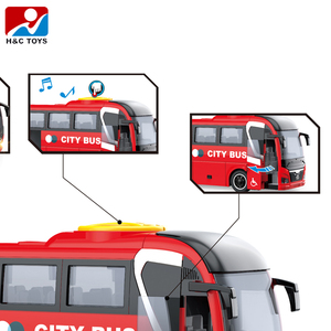 Autobús de Juguete Ligero para Niños, Modelo de Simulación Unisex con Fricción, Hecho de Plástico ABS Resistente, para Edades de 8 a <span class=keywords><strong>13</strong></span> Años - Product Image 5