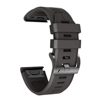Bracelet en silicone pour Garmin Fenix 7X 7 Pro Solar 6X 6 Sapphire 5 5X Plus 3 3HR Epix, bracelet de montre à fixation rapide, accessoires pour montre connectée