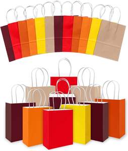 Bolsa de Papel Kraft de Bajo Precio, Bolsa de Papel Kraft con Logotipo Personalizado, Bolsa de Papel Kraft de Buena Calidad y Económica para Regalos y Compras - Product Image 2