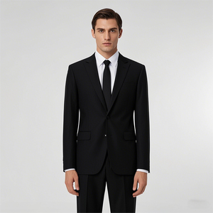 Grande Vente Costumes et Blazers Sur Mesure <span class=keywords><strong>Homme</strong></span> (MTM) Confectionnés à la Main Vestes Modernes Unies pour Hommes Nouveau Design - Product Image 4