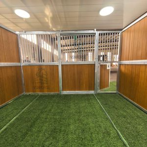 อุปกรณ์คอกม้าคุณภาพสูง ทนทาน เคลือบผง สำหรับใช้งานกลางแจ้ง แบบพกพา ทำจากเหล็กชุบสังกะสี - Product Image 6