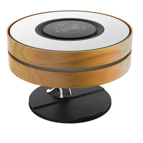 Tiktok Trending Product Bedside Lamp With Bluetooth Speaker Wireless Charger Stepless Dimming for smart home light decor