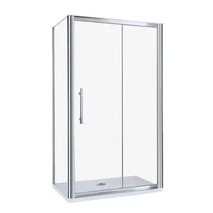 2022 Kamali批发高品质工厂价格铝框滑动玻璃门淋浴房，玻璃淋浴房