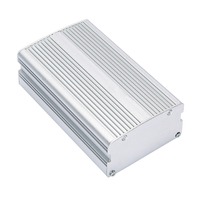 Boîtier de projet en aluminium, boîtier en aluminium OEM, boîtier de projet d'amplificateur électronique, boîtier de circuit imprimé, boîtier de projet DIY en aluminium