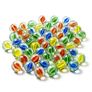 Cat's Eye <b>Glass</b> Marbles 15-16mm <b>Sphere</b> Vibrant Colors for Kids Games Crafts Decor - Product Image 3