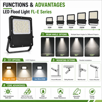 Reflector LED de Alta Luminosidad para Estadios con Chip SMD2835, Garantía de 5 Años, para Jardín, Parque y Exteriores