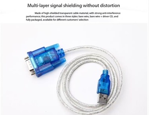 <strong>USB</strong> 2.0 to Serial RS232 CH340 Chipset 9Pin Adapter Converter Cable HiTech Components LLC (26430) - Product Image 6