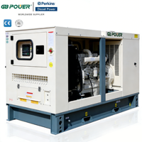 Groupe électrogène diesel 800 kVA 60 Hz refroidi par eau, châssis ouvert, capot silencieux, ATS 200A, démarrage automatique, démarrage à distance