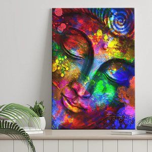 Buddha Meditation <strong>Canvas</strong> <strong>Prints</strong> Wall Art <strong>Canvas</strong> Painting Stretch <strong>Frame</strong> Ready to Hang on the Wall - Product Image 4