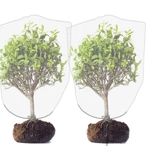 PE vườn Hoops chuối Vườn Nho trái cây <span class=keywords><strong>Nylon</strong></span> dệt kim chống côn trùng chống côn trùng bằng chứng nhựa <span class=keywords><strong>Net</strong></span> 40 lưới cây bảo vệ túi - Product Image 1