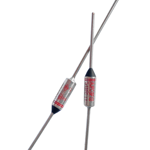 <span class=keywords><strong>Fusible</strong></span> térmico de baja capacidad de rotura de 250V 10A con alambre de plomo de Metal, carcasa de cerámica de hierro para máquina de palomitas de maíz, accesorio electrónico - Product Image 2