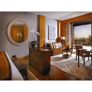 중국 스타일 로즈 우드 디럭스 포산 호텔 가구 호텔 침실 가구 세트 - Product Image 3