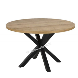 Bán Buôn Tùy Chỉnh Hình Màu Đen Rèn Kim Loại Bảng Chân Sơn Bột Bàn Đồ Nội Thất Thiết Lập Cho Phòng Ăn Nhà Bếp Phòng Khách - Product Image 1