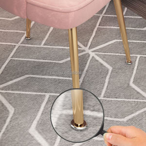 Ev sandalyesi altın lüks ucuz İskandinav Modern Metal kumaş <span class=keywords><strong>petala</strong></span> kadife mobilya oturma odası sandalyeleri - Product Image 6